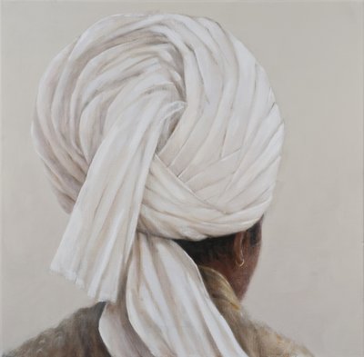 White Turban by Lincoln Seligman